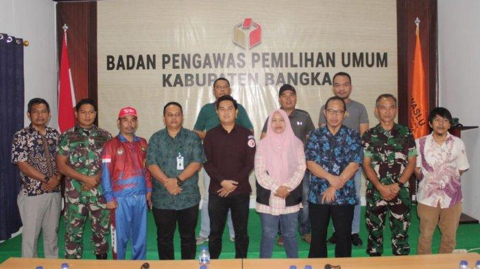 Bawaslu Kabupaten Bangka Rakor Bersama Forkopimda dan Awak Media