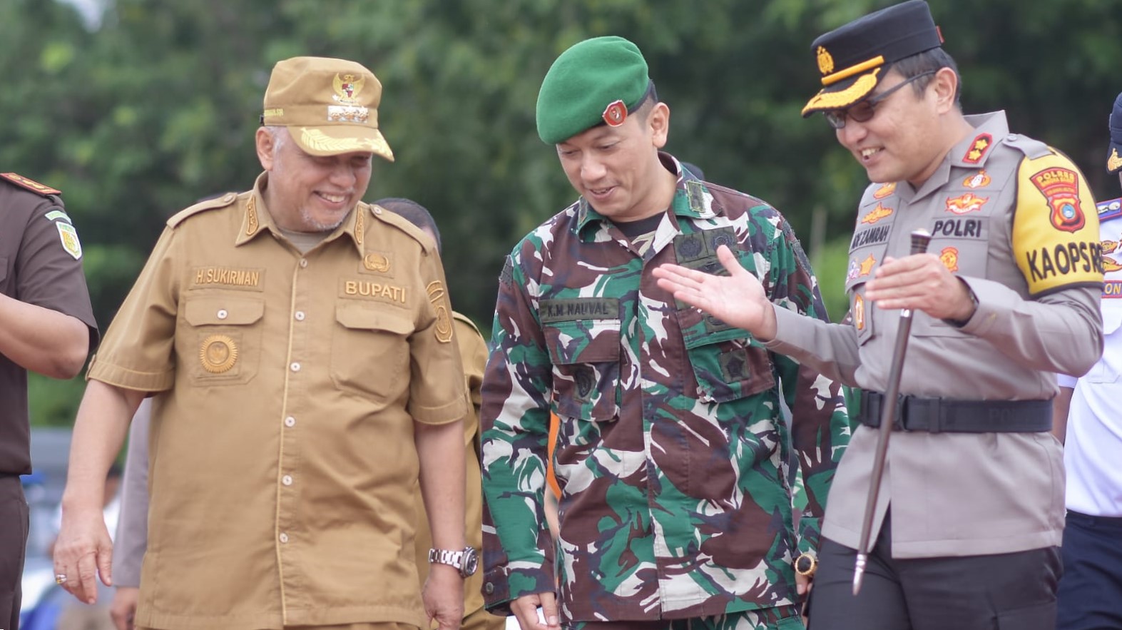 Amankan Pemilu di Bangka Barat, 114 Prajurit TNI Disiagakan Backup Polri